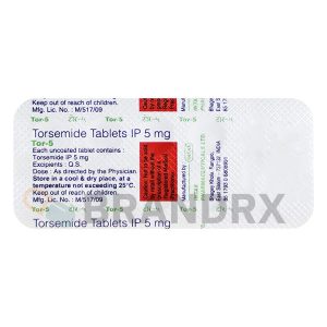 Tor 5 mg Intas Pharmaceuticals