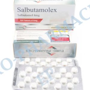 Salbutamolex (salbutamol) – 4mg/tab – 100 tab/blister EU Euro-Pharmacies