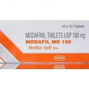 Modafil MD 100 mg Intas Pharmaceuticals