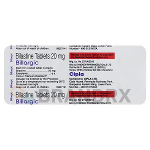 Billargic 20 mg Cipla
