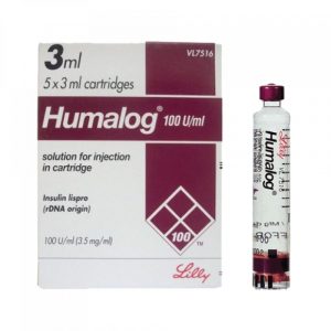Humalog 100IU (Cart) Eli Lilly