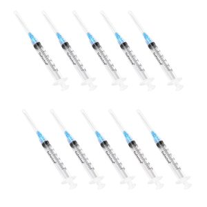 10 x Crowx Syringes 3ml- 1.5 inch Pharmaceutical
