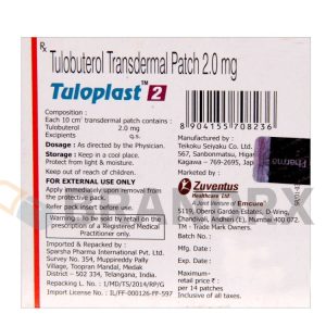 Tuloplast 2 mg Zuventus Healthcare Ltd.