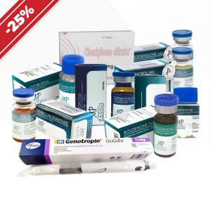 Long course for gaining muscle mass and relief on Growth Hormone for pros