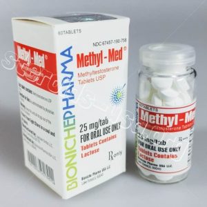 Methyl-Med Bioniche Pharma (Methyltestosterone) 60tabs (25mg/tab) Bioniche Pharmaceuticals