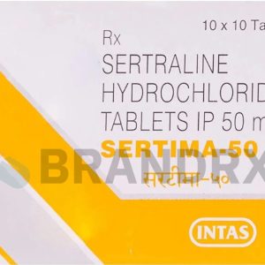 Sertima 50 mg Intas Pharmaceuticals