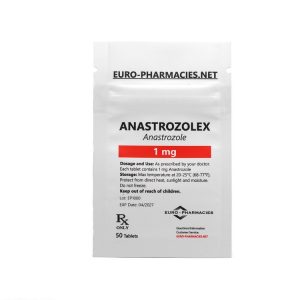 Anastrozolex (Arimidex) 1mg/tab -50 tab/bag USA Pharmaceutical