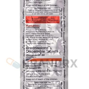 Omnacortil 20 mg Macleods